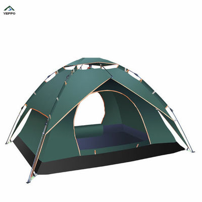 Wędrówki 3-4-osobowe namioty kopułowe, automatyczny namiot dwuwarstwowy z gankiem