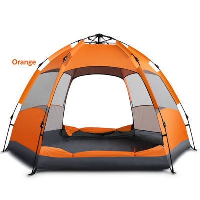 IPS6 Wodoodporny namiot pop-up Pomarańczowy Niebieski Namiot dla 3 do 4 osób 240 * 200 * 135 cm