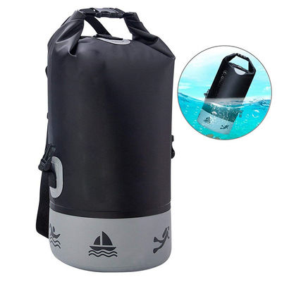 Składana wodoodporna sucha torba o dużej pojemności PVC Camping Mountaineering Backpack