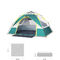 2-3 osobowe rodzinne natychmiastowe przenośne namioty kempingowe do uprawiania turystyki pieszej
