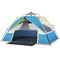 Prosty usztywniający Wodoodporny namiot zewnętrzny Łatwy do przenoszenia namiot dla 3-4 osób 205 * 195 * 130 CM