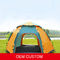 Wodoodporna kopuła Automatyczne otwieranie Dwuwarstwowy namiot kempingowy Anty UV od 3 do 4 osób