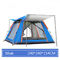 Przenośny, błyskawiczny, wodoodporny, wiatroodporny namiot kempingowy 3 - 4 osoby