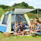 210D Oxford Cloth Wodoodporny namiot rodzinny dla 2-4 osób z Top Rainfly