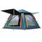 Czterostronny dwuwarstwowy wodoodporny namiot kempingowy dla rodzin z filtrem przeciwsłonecznym Natychmiastowa konfiguracja namiotu