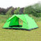 Odporny na deszcz, błyskawiczny namiot na zewnątrz 170T, powlekany taftą poliestrową, srebrny 1-2 osoby