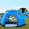 Lekki namiot kempingowy z poliestru 170T z włókna szklanego składany namiot kempingowy