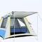 Pop Up 190T PU Wodoodporny rodzinny namiot kempingowy Survival Outdoor dla 3-4 osób