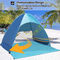 Przenośny namiot przeciwsłoneczny Cabana Beach Anti UV 4 osoby 200x165x130 CM