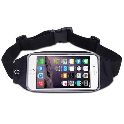 Odblaskowa torba do biegania pyłoszczelna 25x10cm Jogging Fanny Pack