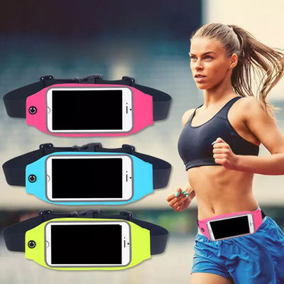 Odblaskowa torba do biegania pyłoszczelna 25x10cm Jogging Fanny Pack