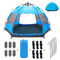 3-4 osobowy automatyczny namiot kopułowy z natychmiastowym pop-upem Lekki rodzinny kemping
