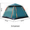 Wodoodporny wiatroodporny automatyczny namiot błyskawiczny Łatwa konfiguracja 3-4 osoby na glamping