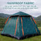 Wodoodporny wiatroodporny automatyczny namiot błyskawiczny Łatwa konfiguracja 3-4 osoby na glamping